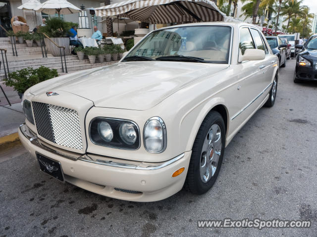 Bentley Arnage spotted in Miami Beach, Florida
