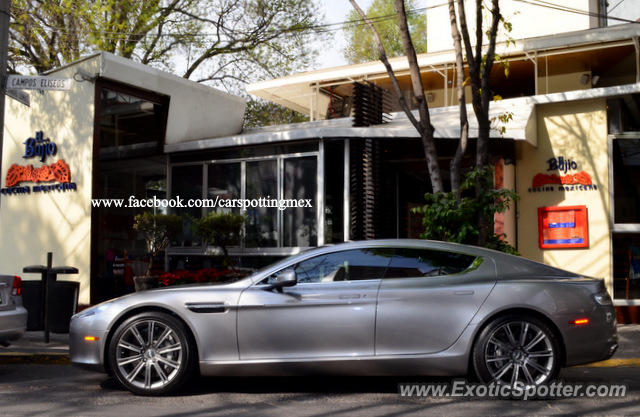 Aston Martin Rapide spotted in Mexico City, Mexico