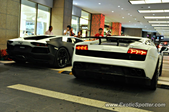 Lamborghini Gallardo spotted in Bukit Bintang KL, Malaysia