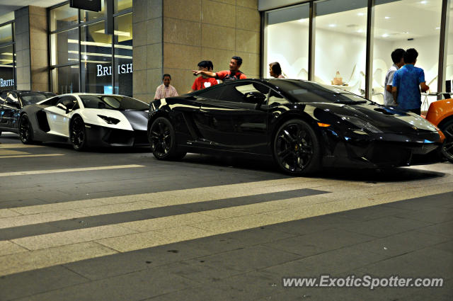 Lamborghini Gallardo spotted in Bukit Bintang KL, Malaysia