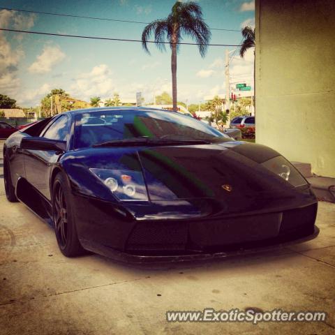 Lamborghini Murcielago spotted in Boca Raton, Florida