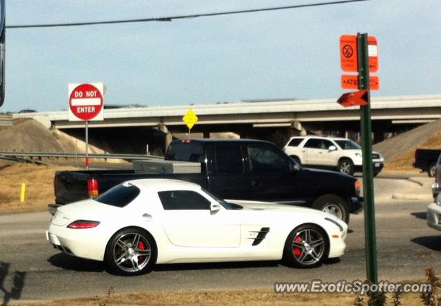 Mercedes SLS AMG spotted in Leon Springs, Texas