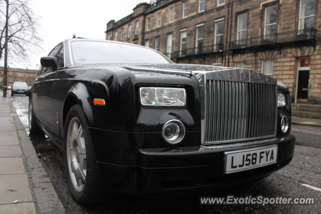 Rolls Royce Phantom spotted in Edinburgh, United Kingdom