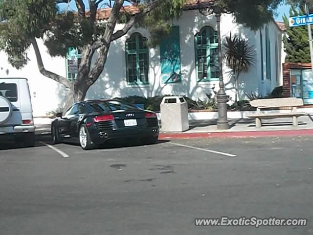 Audi R8 spotted in La Jolla, California