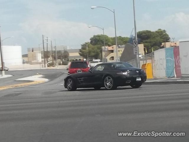 Mercedes SLS AMG spotted in Las Vegas, Nevada