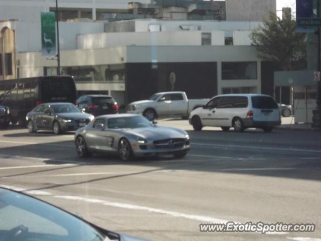 Mercedes SLS AMG spotted in Beverly Hills, California