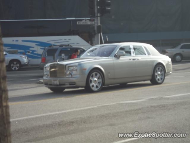 Rolls Royce Phantom spotted in Beverly Hills, California