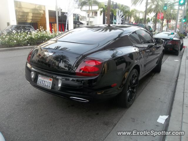 Bentley Continental spotted in Beverly Hills, California