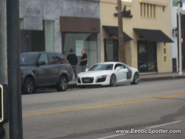 Audi R8 spotted in Beverly Hills, California