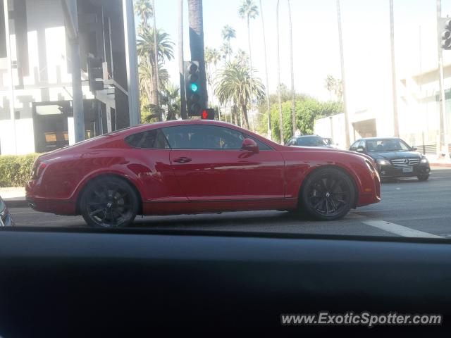 Bentley Continental spotted in Beverly Hills, California