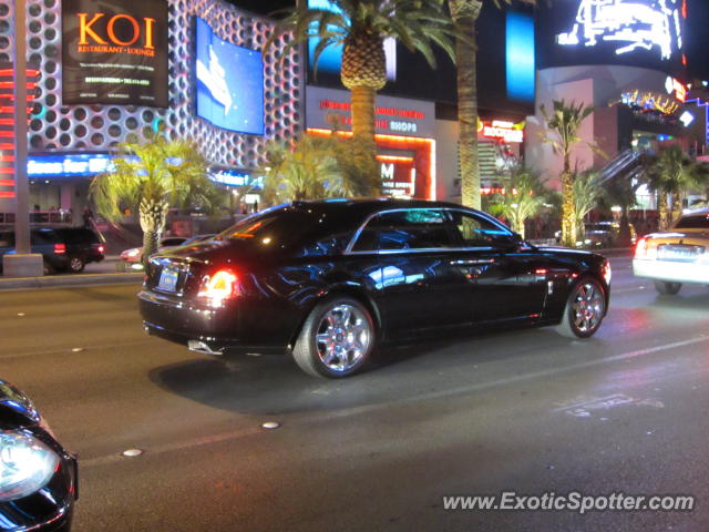 Rolls Royce Ghost spotted in Las Vegas, Nevada