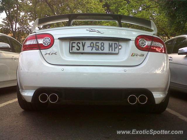 Jaguar XKR-S spotted in Sun City, South Africa