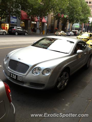 Bentley Continental spotted in Melbourne, Australia