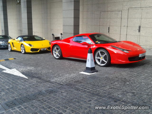 Lamborghini Gallardo spotted in Hong Kong, China