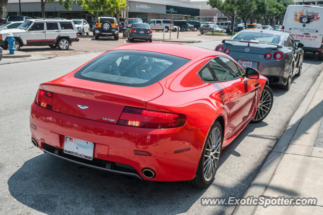 Aston Martin Vantage spotted in Houston, Texas