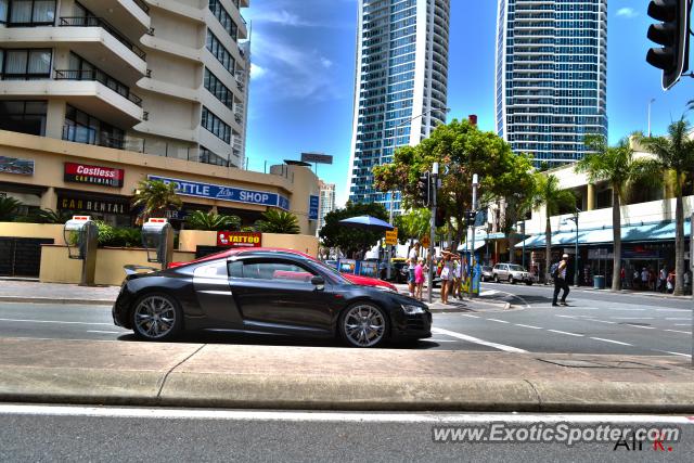 Audi R8 spotted in Gold Coast, Australia