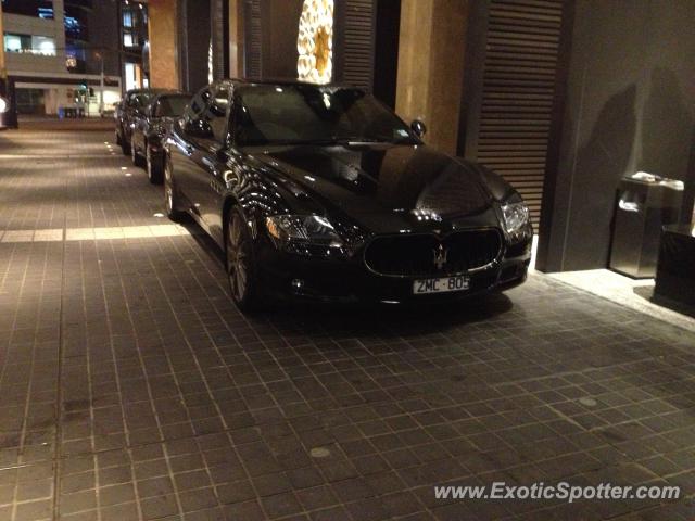 Maserati Quattroporte spotted in Melbourne, Australia