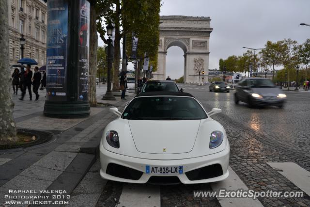 Ferrari F430 spotted in Paris, France