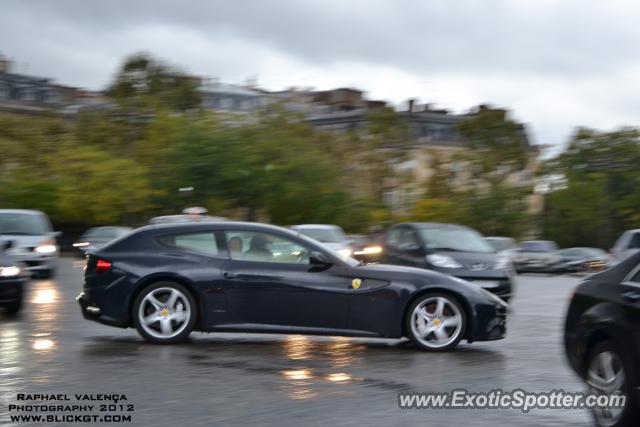 Ferrari FF spotted in Paris, France