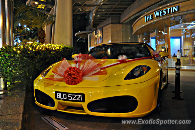 Ferrari F430 spotted in Bukit Bintang KL, Malaysia