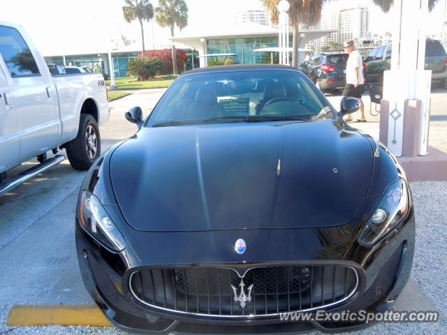 Maserati GranCabrio spotted in Sarasota, Florida