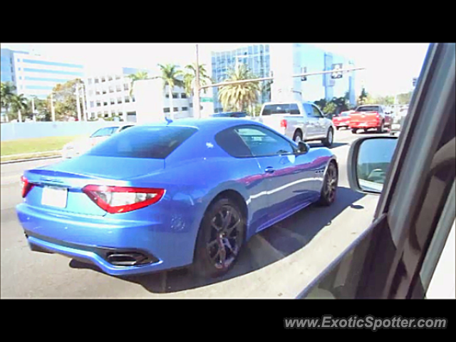 Maserati GranTurismo spotted in Sarasota, Florida