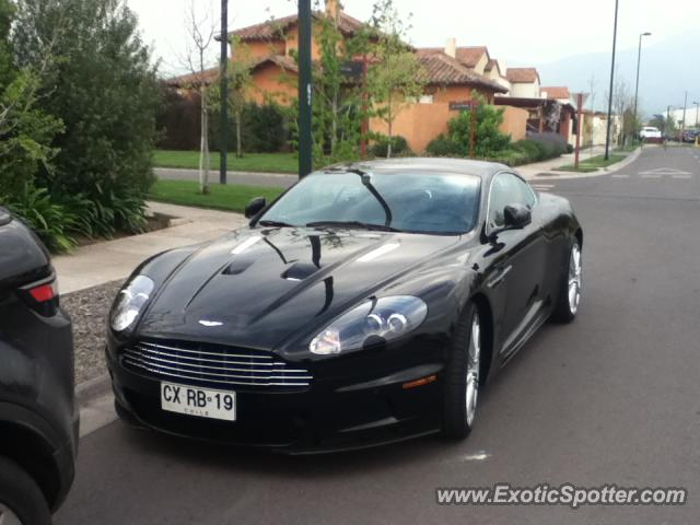 Aston Martin DBS spotted in Santiago, Chile