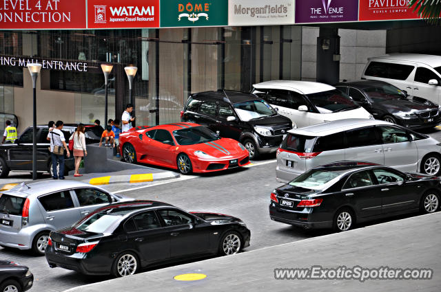 Ferrari F430 spotted in Bukit Bintang KL, Malaysia