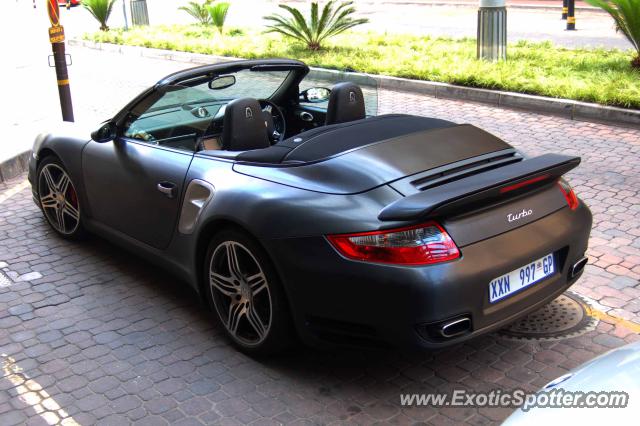 Porsche 911 Turbo spotted in Sandton, South Africa