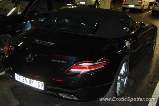 Mercedes SLS AMG spotted in Sandton, South Africa