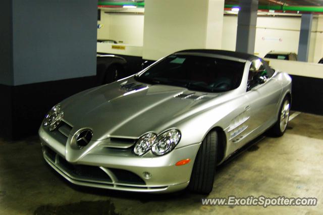 Mercedes SLR spotted in Sandton, South Africa