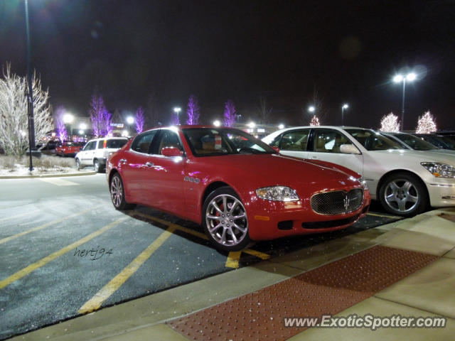 Maserati Quattroporte spotted in Barrington, Illinois