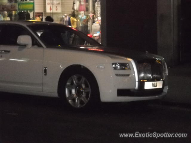 Rolls Royce Ghost spotted in London, United Kingdom