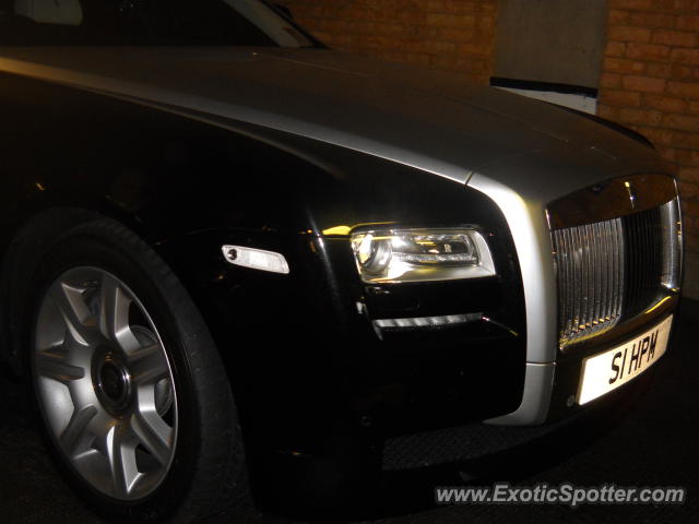 Rolls Royce Ghost spotted in London, United Kingdom