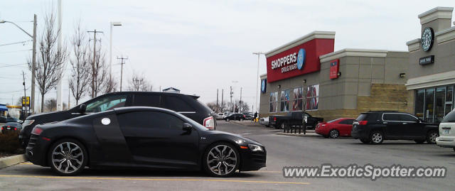 Audi R8 spotted in London, Ontario, Canada