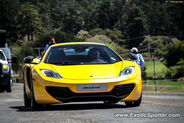 Mclaren MP4-12C spotted in Pebble Beach, California