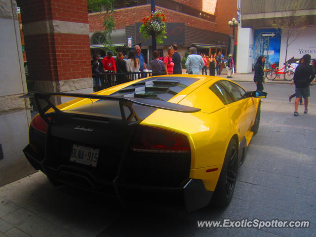 Lamborghini Murcielago spotted in Toronto, Canada