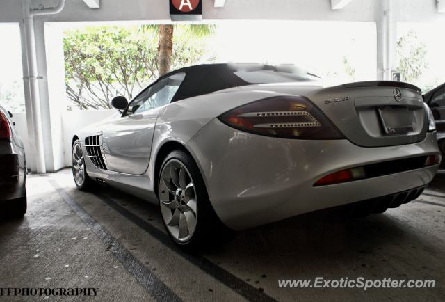 Mercedes SLR spotted in Miami, Florida