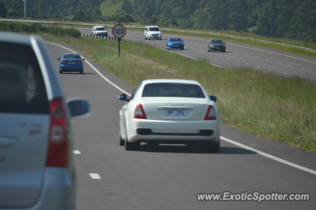 Maserati Quattroporte spotted in Durban, South Africa