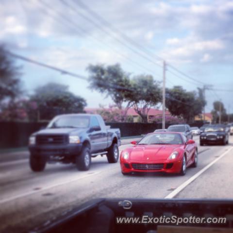 Ferrari 599GTB spotted in Ft lauderdale, Florida