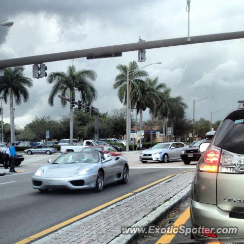 Ferrari 360 Modena spotted in Ft lauderdale, Florida