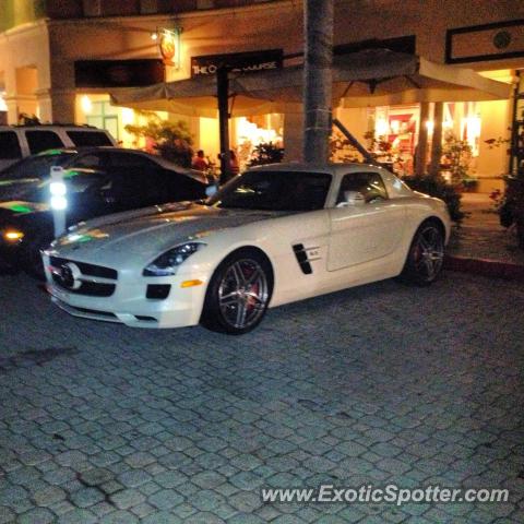 Mercedes SLS AMG spotted in Boca Raton, Florida