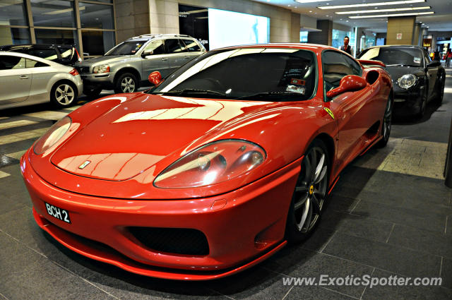 Ferrari 360 Modena spotted in Bukit Bintang KL, Malaysia