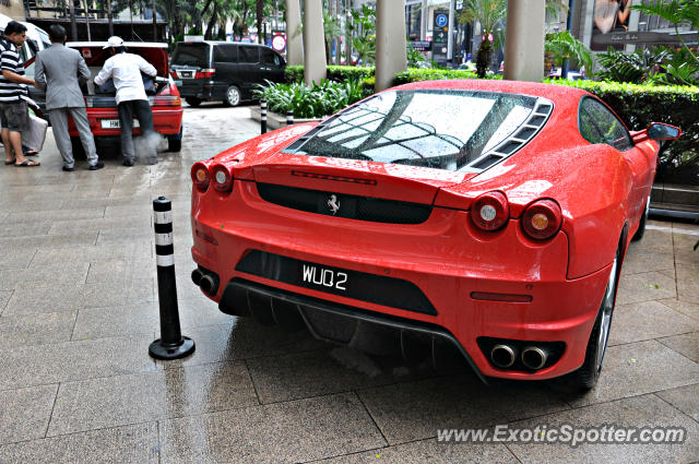 Ferrari F430 spotted in Bukit Bintang KL, Malaysia