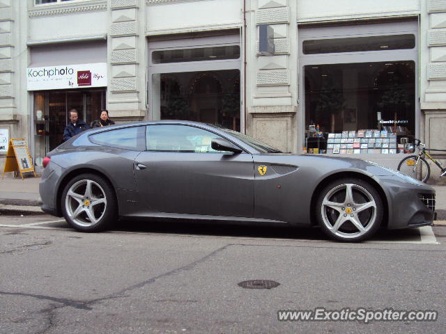 Ferrari FF spotted in BERN, Switzerland