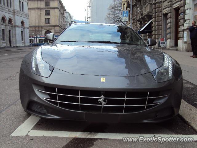 Ferrari FF spotted in BERN, Switzerland