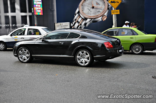 Bentley Continental spotted in Bukit Bintang KL, Malaysia