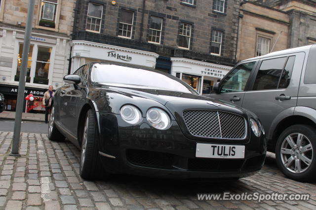 Bentley Continental spotted in Edinburgh, United Kingdom