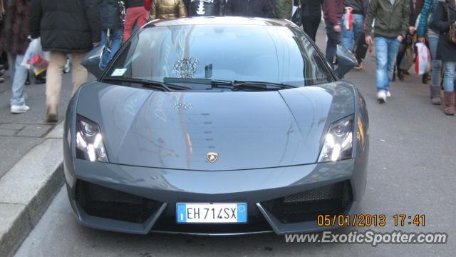 Lamborghini Gallardo spotted in Milano, Italy