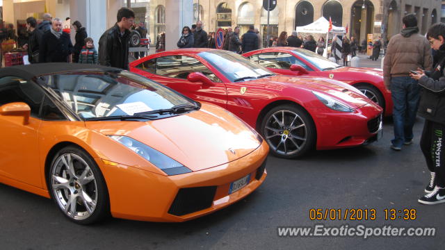 Lamborghini Gallardo spotted in Milano, Italy